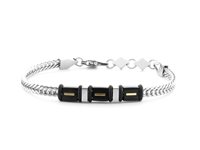 Bracciale 4US: Cesare Paciotti Uomo Autunno Inverno 24 in Acciaio 4UBR6942